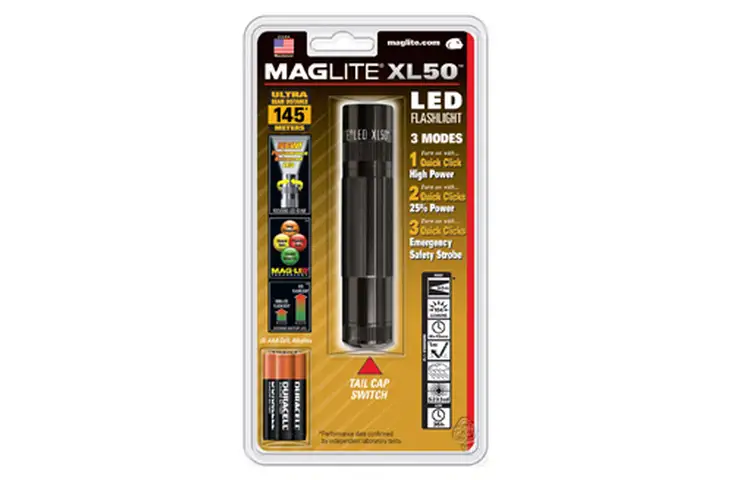 MagLite XL50 LED Compact Adjustable Flashlights with Strobe — 10 models - view 9